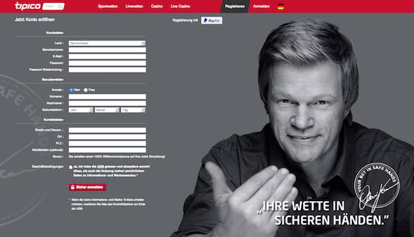 so funktioniert die registrierung bei tipico