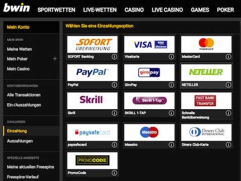 Einzahlungsbonus Bwin Einzahlungsbonus Bwin