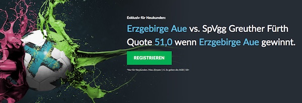 aue gegen fürth verbesserte quoten bei betvictor