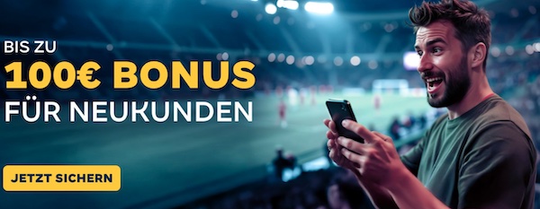 100% bis 100€ Merkur Bets Bonus