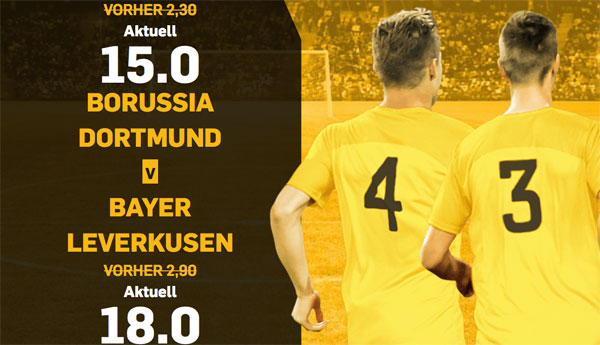 Quotenboost Dortmund Leverkusen Betfair