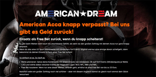 888sport american sports geld retour