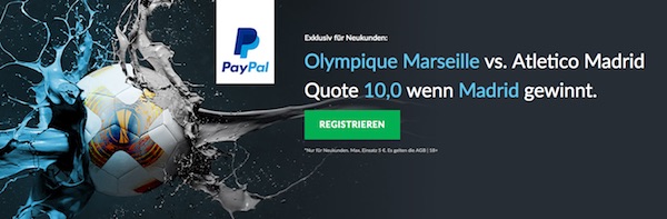 BetVictor: Topquote auf EL-Sieg von Atletico