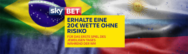 Skybet WM Wette Auftakspiele