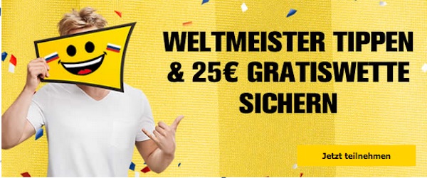 Interwetten: Gratiswette im WM Aktionskalender sichern