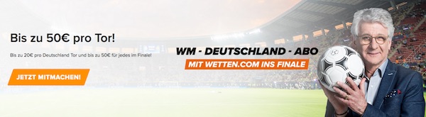 WM Deutschland Abo von Wetten.com