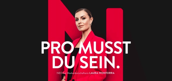 Laura Wontorra ist Markenbotschafterin bei NEO.bet