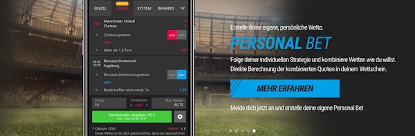 Die Personal Bet Funktion bei NEO.bet