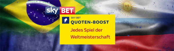 Sky Bet Quotenboost Frankreich Belgien