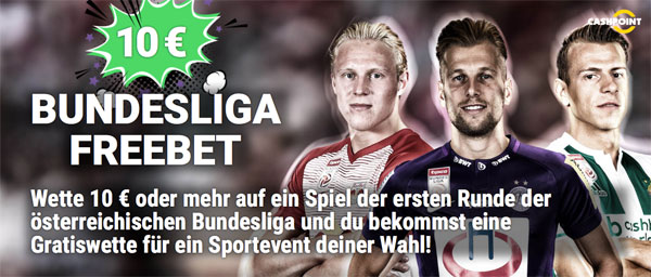 Cashpoint Wette Österreich Bundesliga Wette