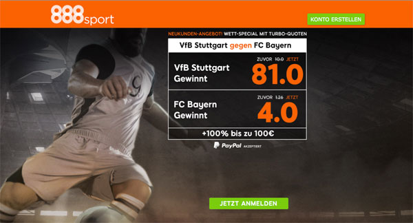 888sport wette stuttgart bayern