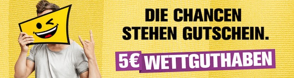 5€ Wettguthaben von Interwetten