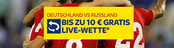 Skybet wette Deutschland russland