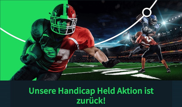 NBA/NFL: Handicap Hero von sportsbet.io
