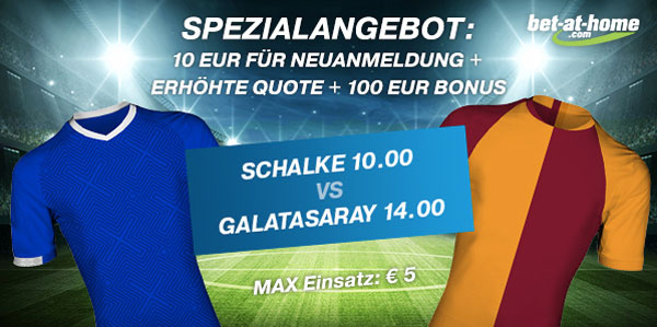 Schlake Gala Wette Quotenboost