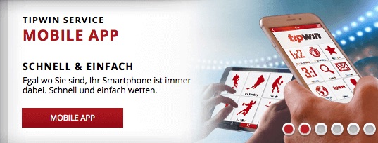 Die Tipwin mobile App