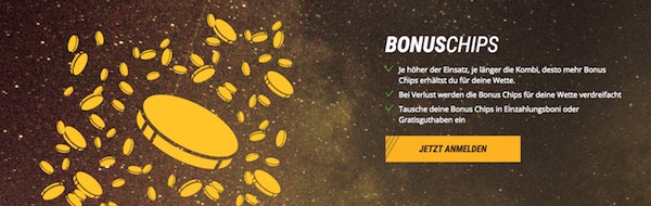 NEO.bet Bonuschips erspielen und gegen Preise tauschen