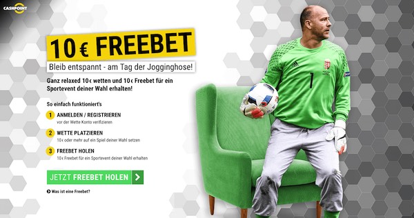 Cashpoint: 10€ Guthaben warten am Sweatpants Day auf dich