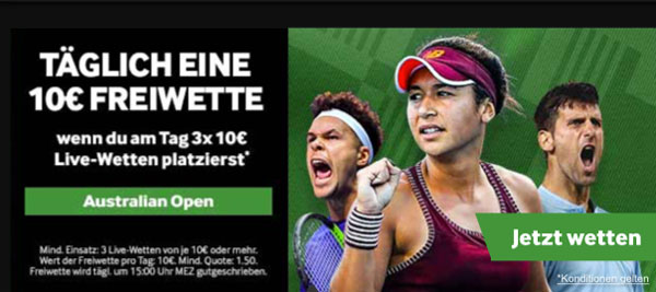 Tennis Wette Australian Open
