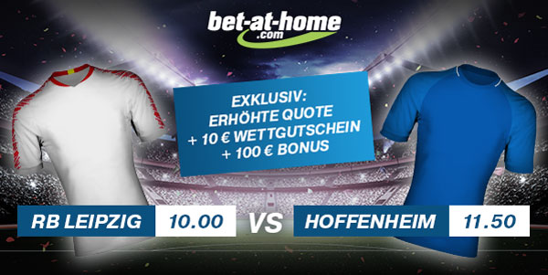 Bet at Home Wette Leipzig Hoffenheim