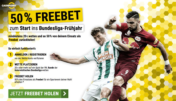 Cashpoint Wette Bundesliga Gratiswette