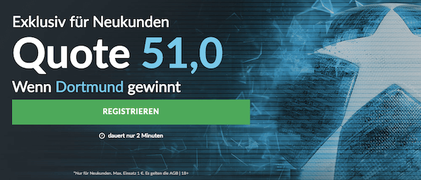 Betvictor Dortmund Tottenham Quotenboost
