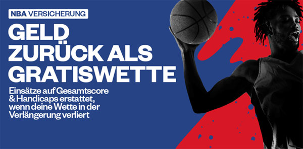 MoPlay Wette Versicherung NBA Basketball
