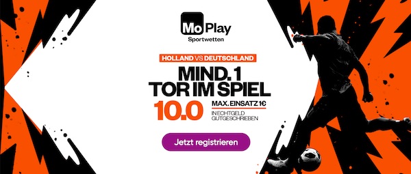 Moplay Quotenaktion für NED vs GER
