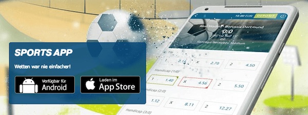 Download der Bet at home App