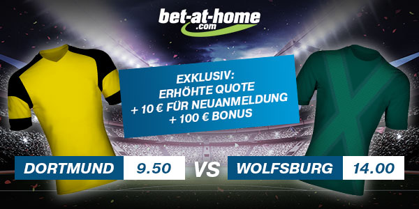 dortmund wette wolfsburg bet at home
