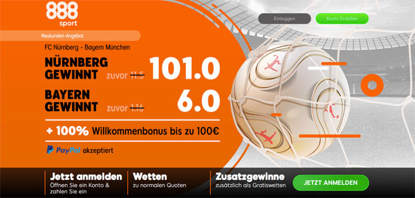 888sport Wette Bayern Bundesliga