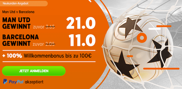 Quotenboost Manchester Barca 888sport