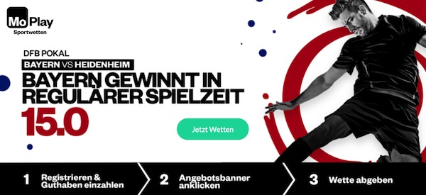 Mega Quoten zu Bayern-Heidenheim bei MoPlay