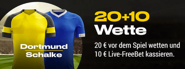 Bwin BVB Schalke Gratiswette 20+10