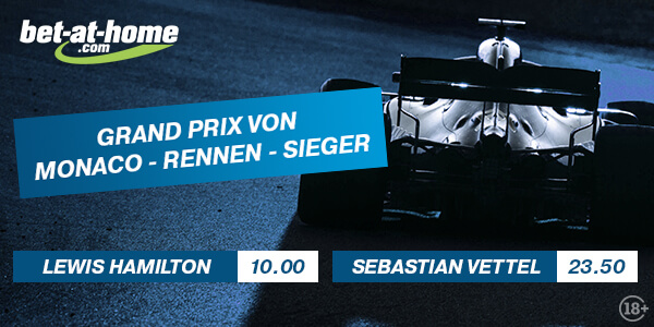 Bet-at-home: Mega Quoten zum Monaco GP