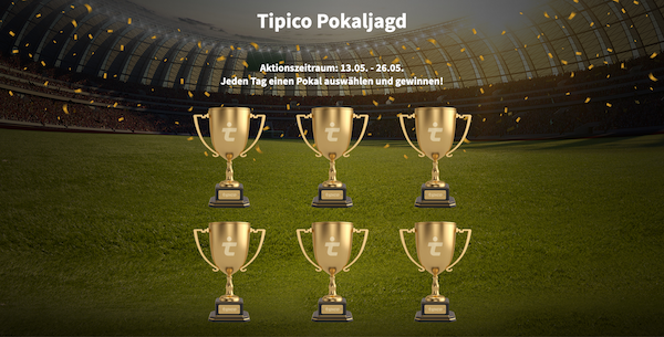 Tipico Gewinnspiel Pokal jagd