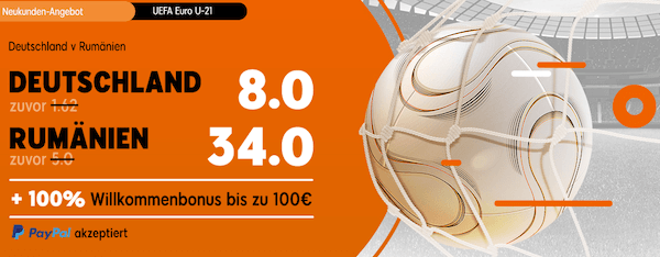 888sport u21 em quotenboost deutschland rumänien