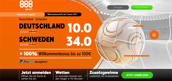 Deutschland Schweden Wette 888sport