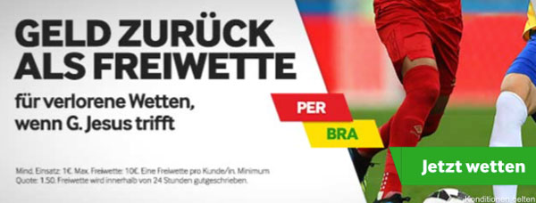 Betway Wette Brasilien