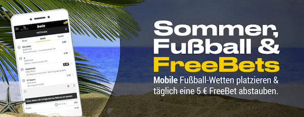 Gratiswetten im Sommer bei Bwin