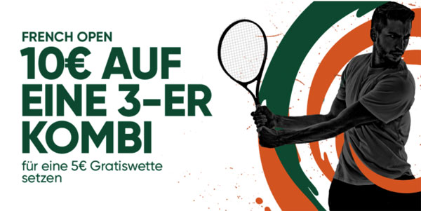 MoPlay Wette Tennis French Open