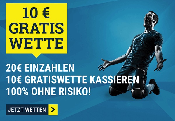 10€ zum 3. Liga Star bei sportwetten.de