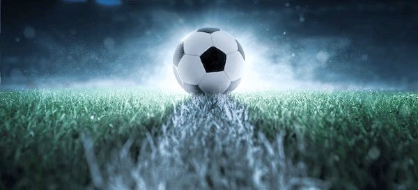 Anstoßlinie Fußball