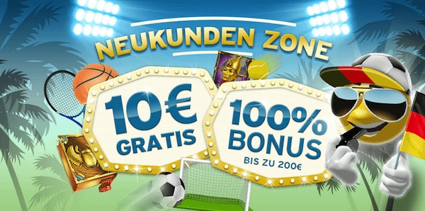 Sunnyplayer Bonus für Neukunden