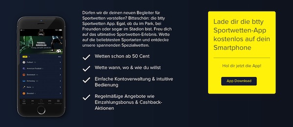 Was kann die btty App?