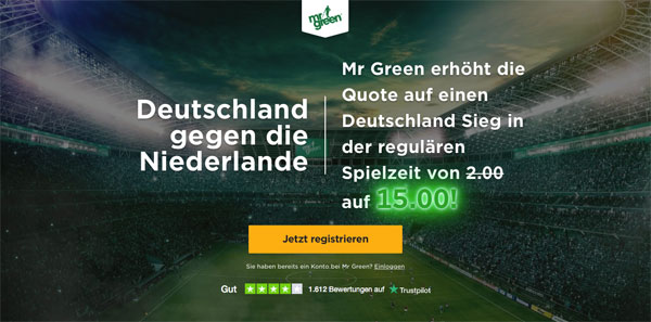 Mr Green Wette GER NED