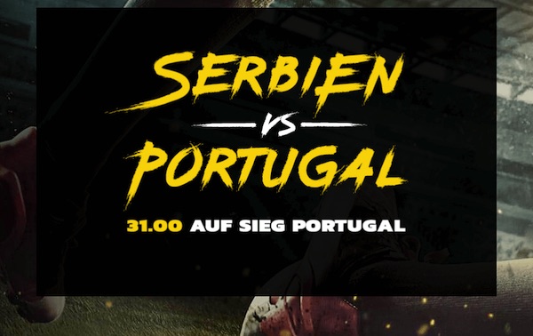 Top Quoten zu Serbien-Portugal bei Energybet