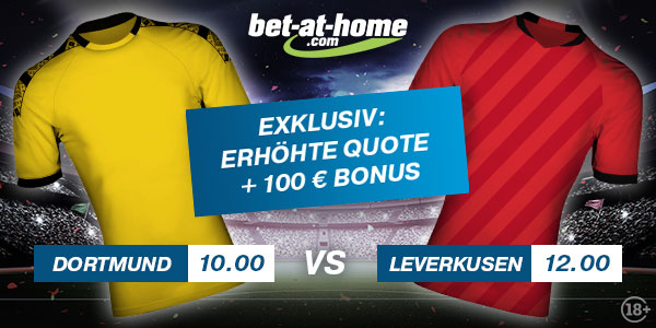 Bet at home wette dortmund gegen leverkusen