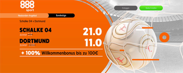 schalke wette dortmund 888sport