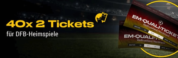 Bwin Ticket Aktion zu EST-GER